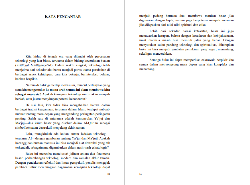 Menyongsong Masa Depan: Teknologi, AI, dan Ramalan Ya’juj Ma’juj - Image 2