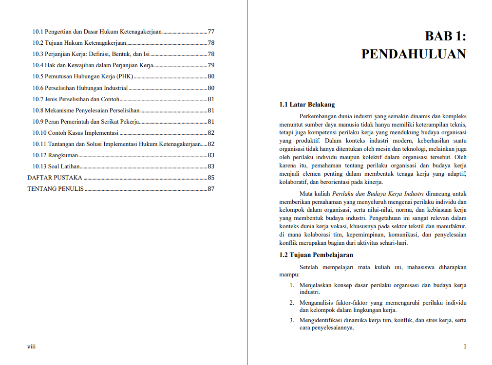 Buku Ajar Perilaku dan Budaya Kerja Industri - Image 3